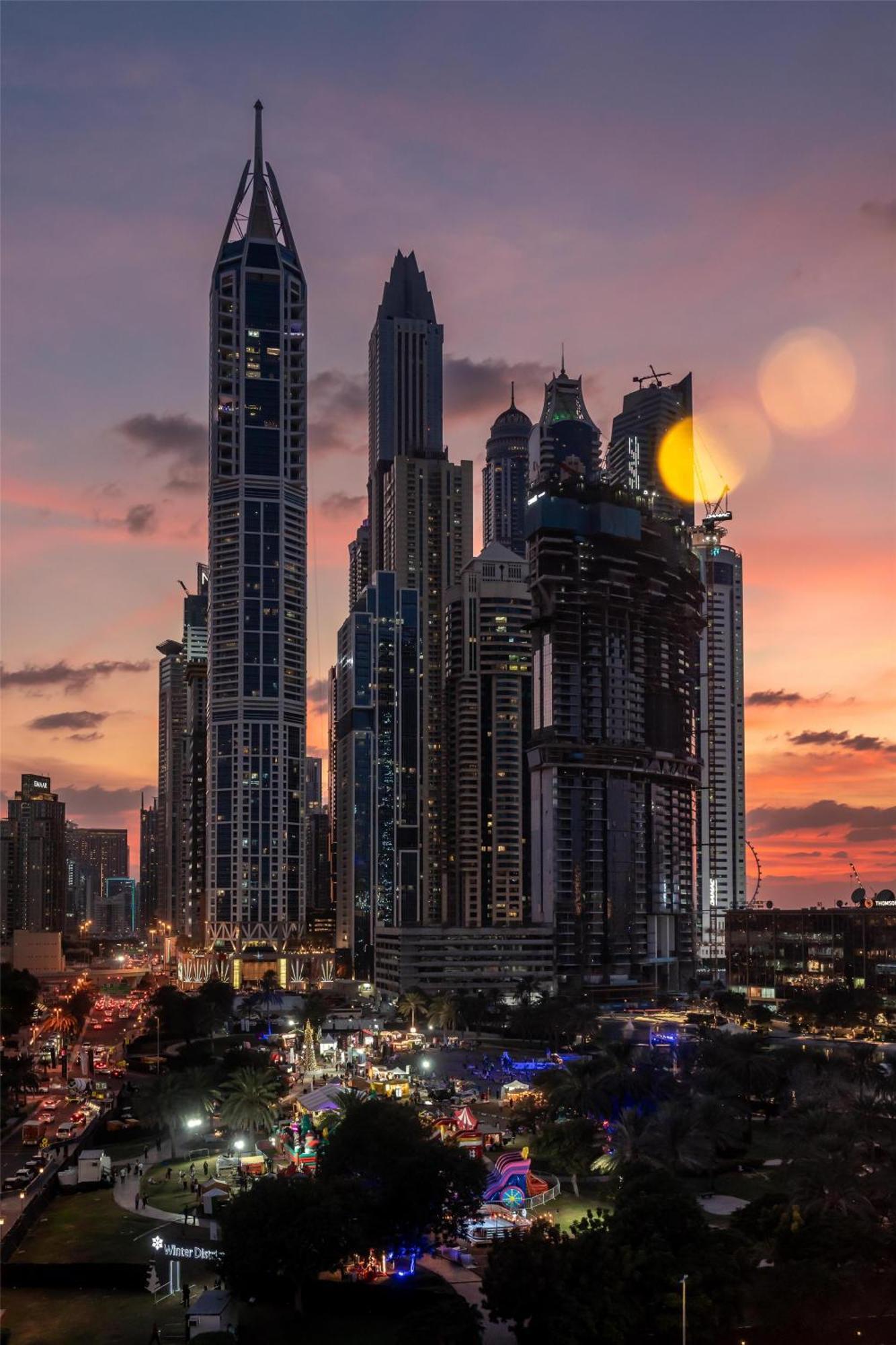 Radisson Blu Hotel, Dubai Media City Exterior foto
